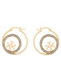 TORY BURCH Miller Hoop Earrings