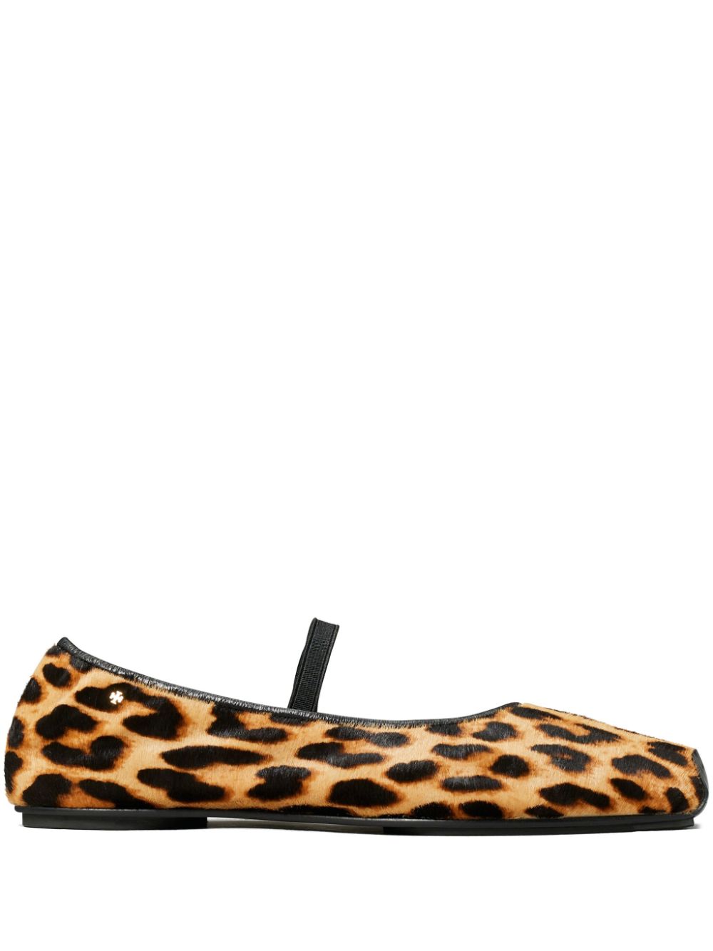 TORY BURCH Leopard Print Mary Jane Ballet Flats