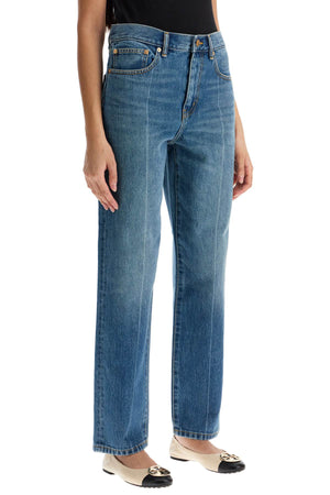 TORY BURCH Regular Fit Denim Jeans for Women