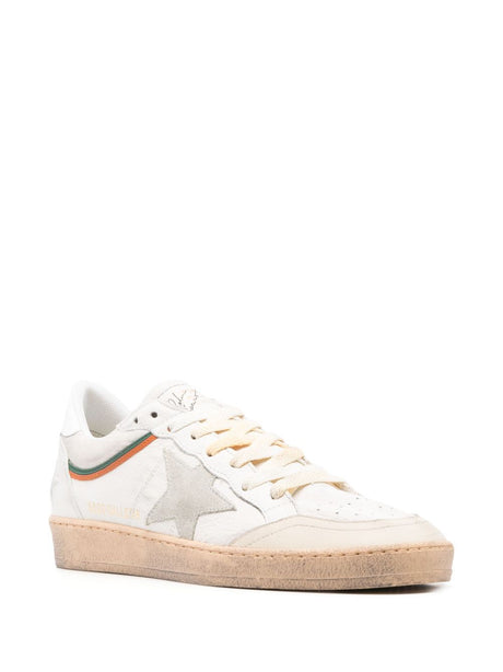 GOLDEN GOOSE Distressed Effect Sneakers with Suede Star for Women - SS25