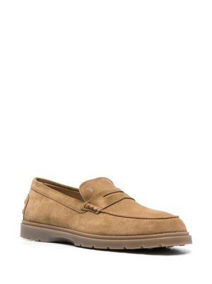 TOD'S Suede Slip-On Loafers for Men