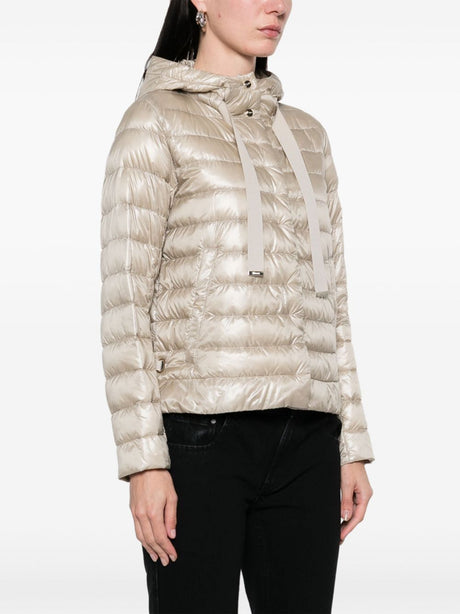 HERNO Men's Ultralight Quilted Mini Hooded Jacket