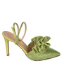 ANDREA WAZEN Glamorous Green Heeled Shoes