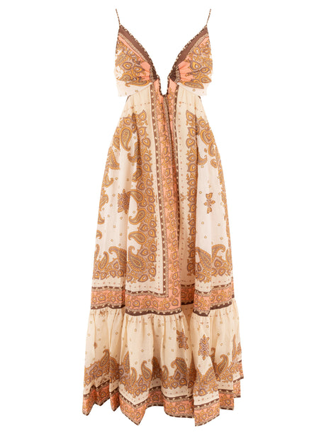 ZIMMERMANN Chic Mini Ramie Dress for Women