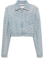 MIUMIU Cotton Logo Blouson Crop Jacket for Men