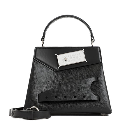 MAISON MARGIELA Mini Snatched Leather Handbag - Compact Elegance