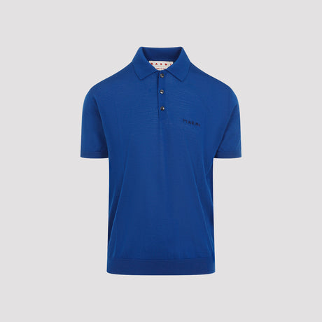 MARNI Virgin Wool Polo Shirt