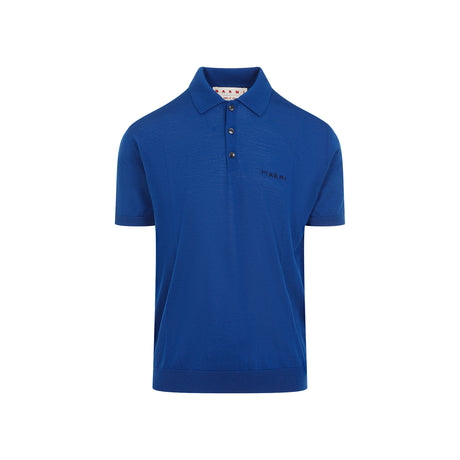 MARNI Virgin Wool Polo Shirt