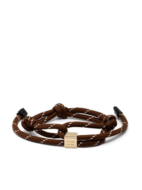 MIUMIU Men's Cord and Nylon Bracelet - SS25 Collection