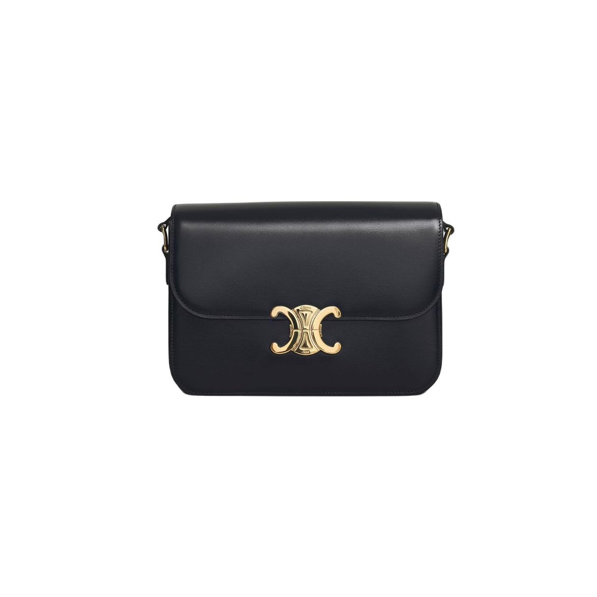 CELINE Classic Mini Handbag with Adjustable Strap and Multiple Compartments