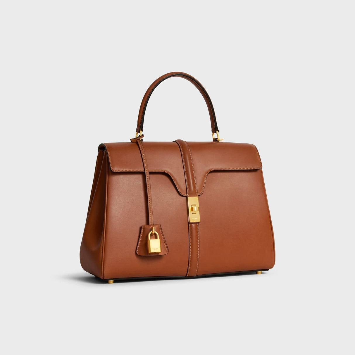 CELINE Classique Mini Handbag in Natural Calfskin