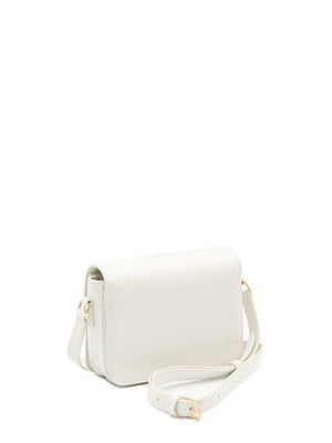 CELINE TEEN TRIOMPHE Handbag in White Calfskin for Women