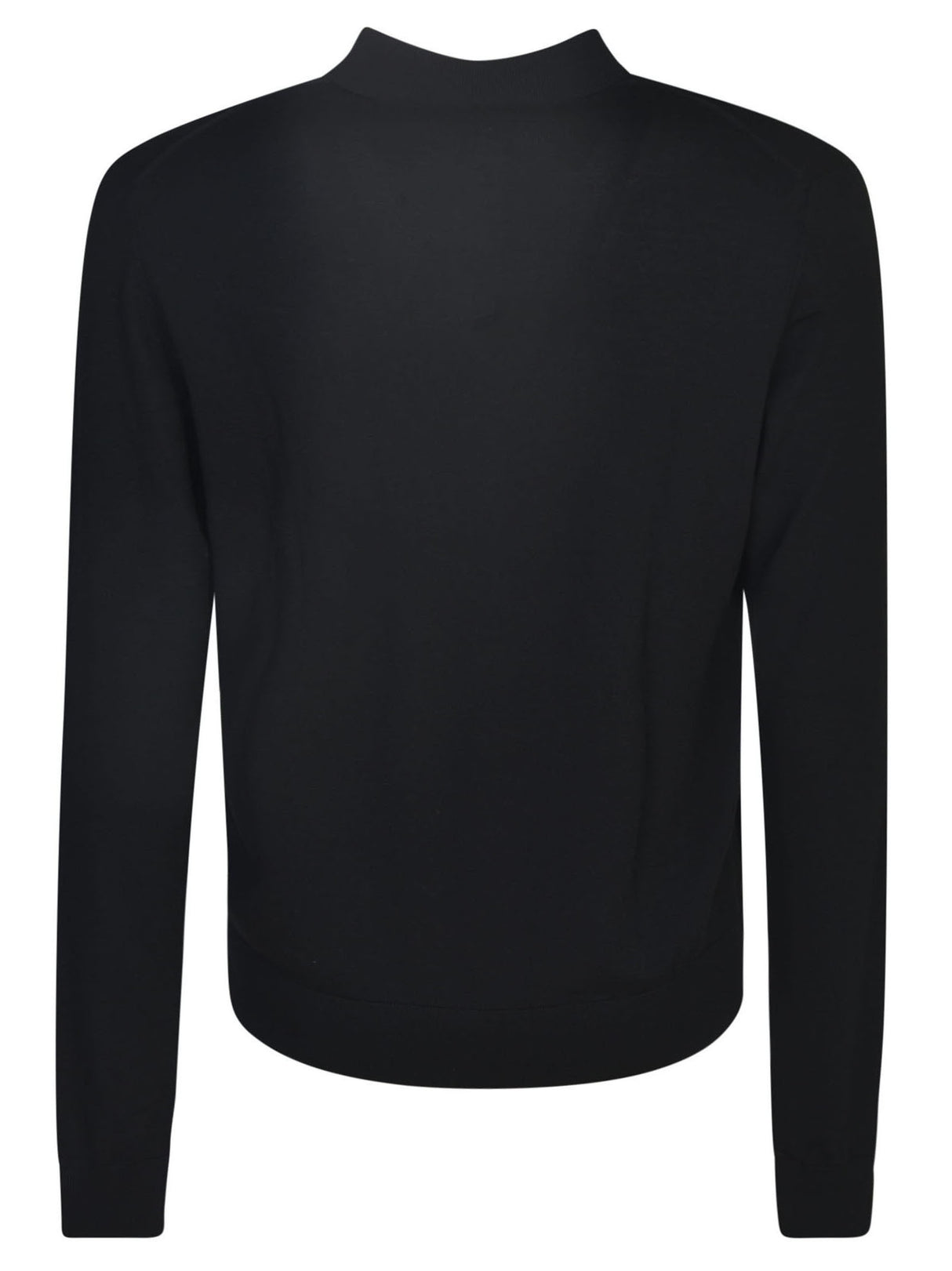 Lanvin Stylish Black Pullover Sweater for Men