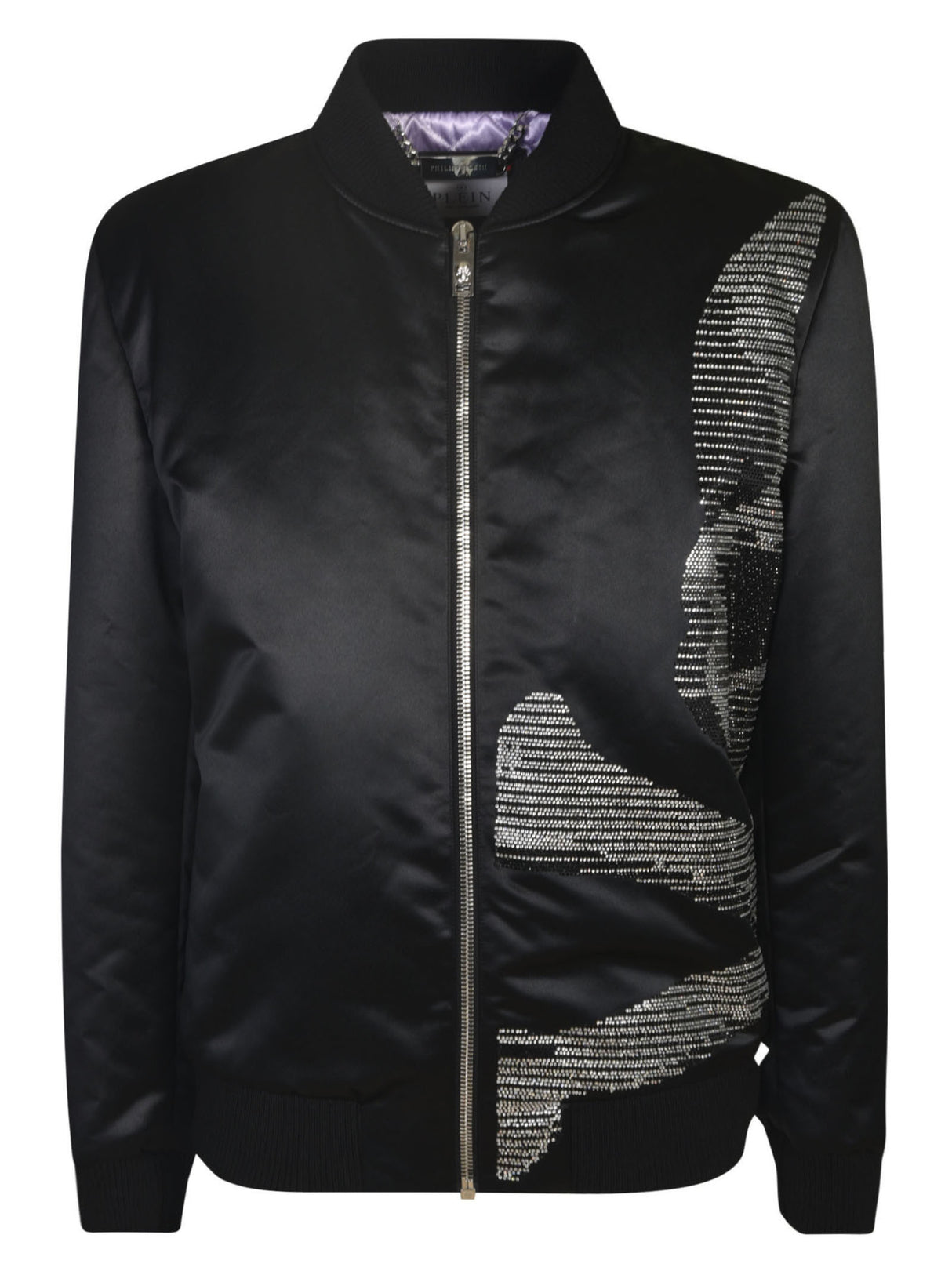 Philipp Plein Sleek Classic Black Coat for Men