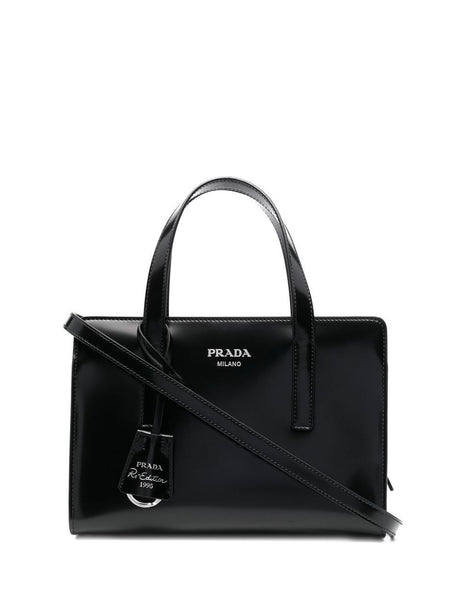 PRADA Mini Leather Tote - Re-Edition 1995