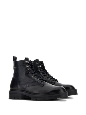 HOGAN Stylish Leather Boots for Men