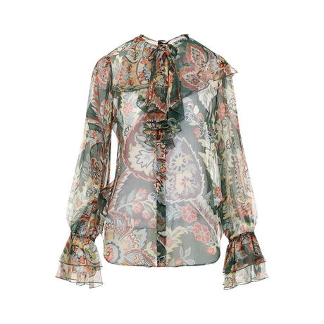 ETRO Chiffon Silk Shirt