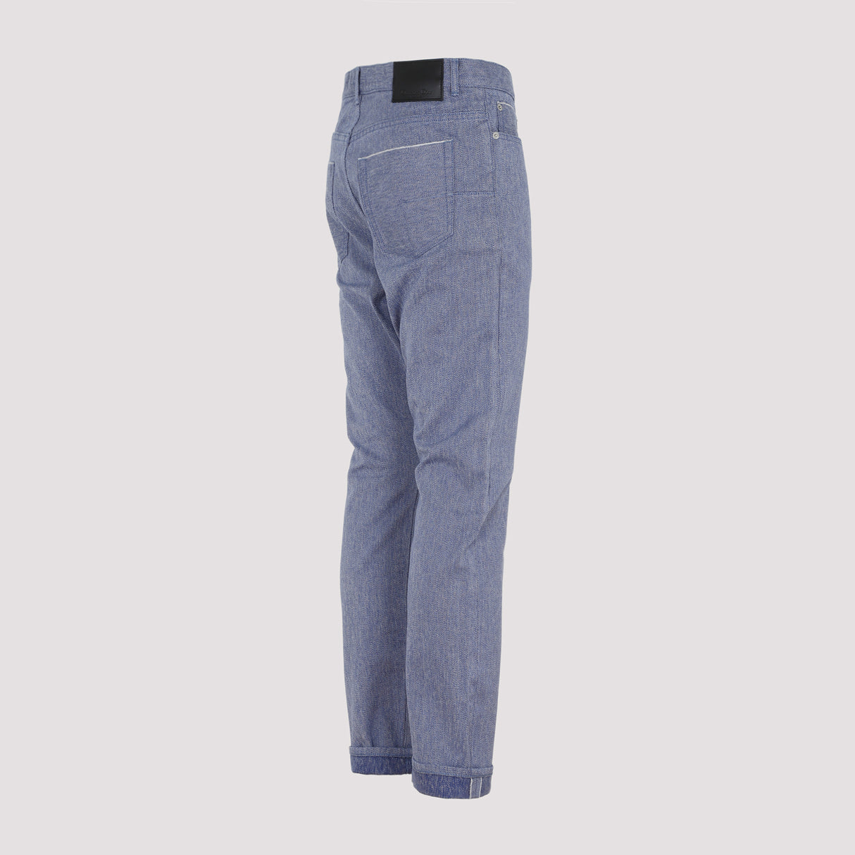 DIOR HOMME Slim Fit Blue Cotton Jeans for Men from FW22 Collection