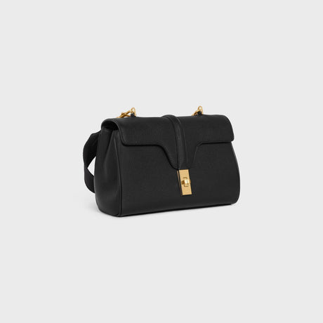 CELINE Soft 16 Mini Supple Grain Calfskin Shoulder Bag