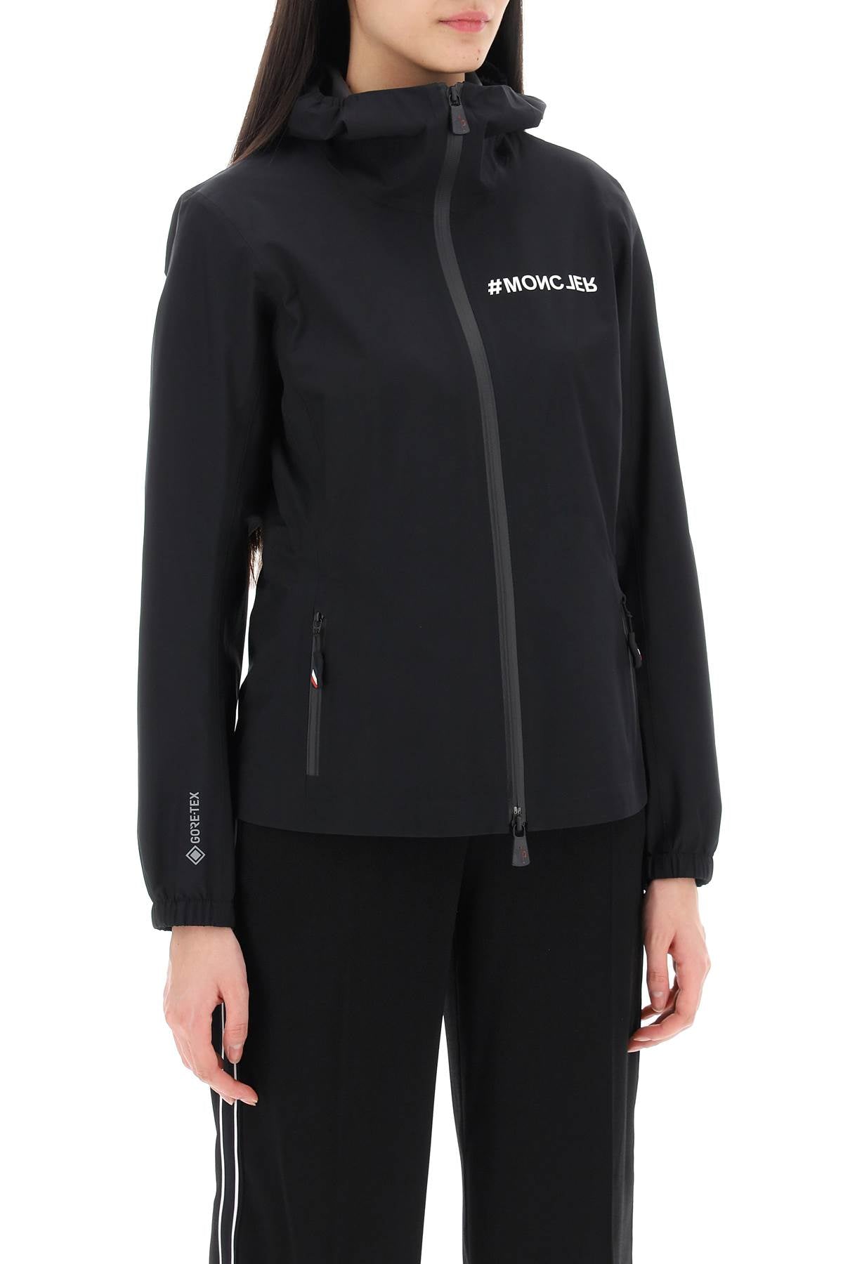 MONCLER GRENOBLE Black Lightweight Jacket for Women - SS24 Collection