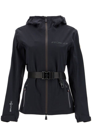 MONCLER GRENOBLE Lightweight Hooded Shell Jacket for Women - Size 1