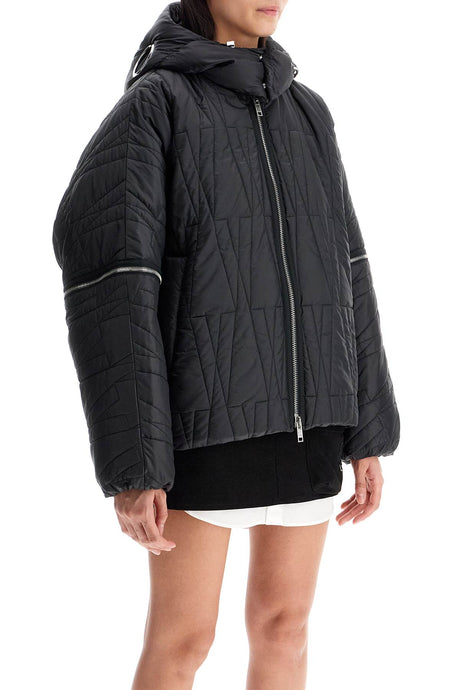 MONCLER GENIUS Padded Down Jacket with Hood for Women