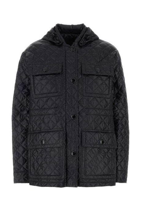 MONCLER Elegant Down Jacket with Removable Hood for Women