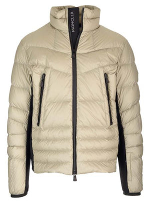 MONCLER Men's Down Jacket with Logo Patch - Cozy and Stylish for FW23