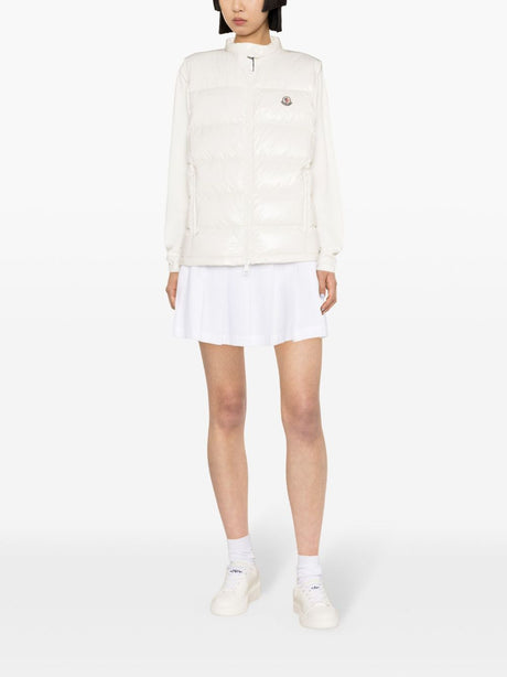 Áo khoác lông vũ trắng thời trang cho nữ - Thiết kế nhẹ nhàng từ bộ sưu tập SS24
