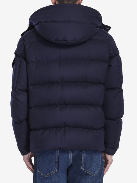 MONCLER Logo Patch Outerwear Jacket for Men - Fall/Winter 2024