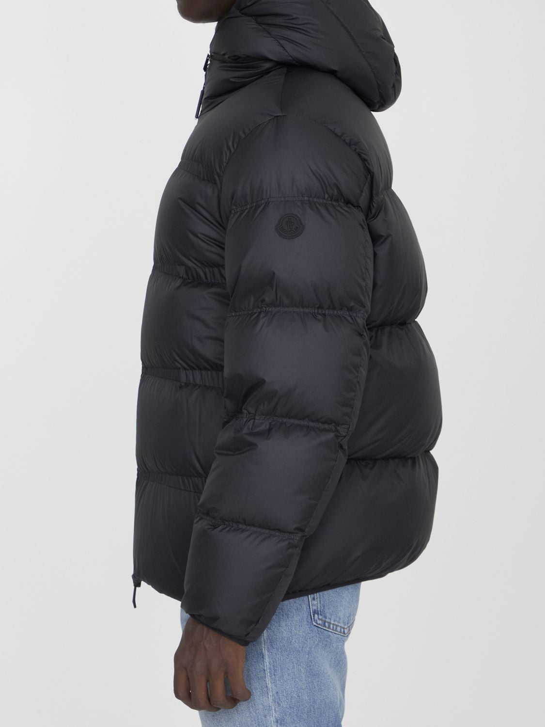 MONCLER Men's Mini Down Jacket with Detachable Hood