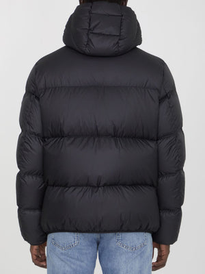 MONCLER Men's Mini Down Jacket with Detachable Hood