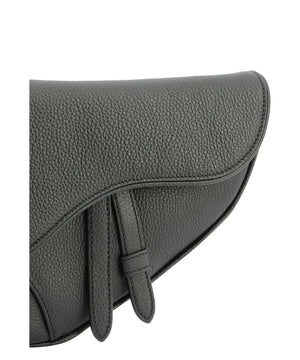 DIOR Men's Mini Saddle Crossbody Handbag