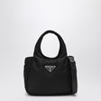 PRADA Soft Black Mini Handbag with Adjustable Strap