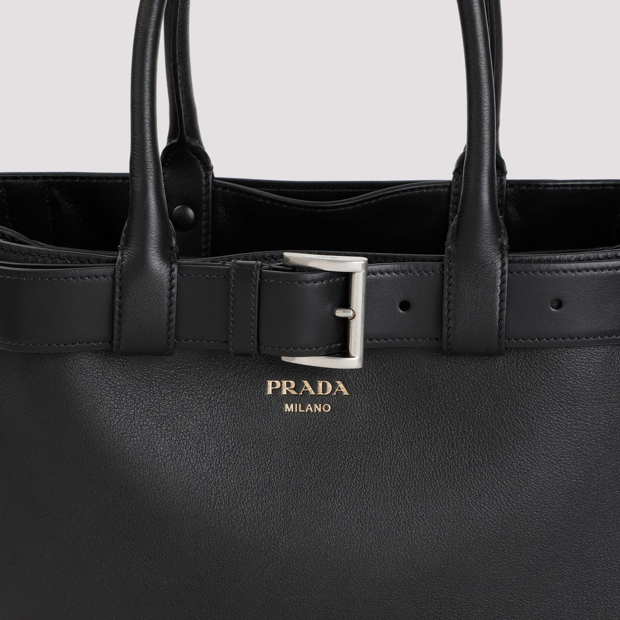 PRADA Fashionable Black Tote Perfect for Spring/Summer 2024