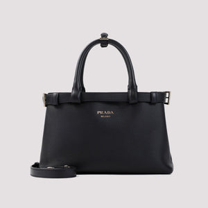 PRADA Elegant Calfskin Leather Mini Handbag 28x18x10cm