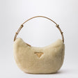 PRADA Mini Luxe Shoulder Handbag in Soft Sheep Leather