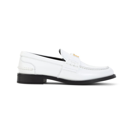 PRADA 100% Leather Women's Moccasin Loafers