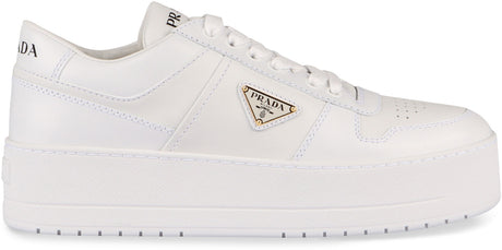 PRADA Giày Sneaker Cao Gót Dày 2 Inch Downtown Bold