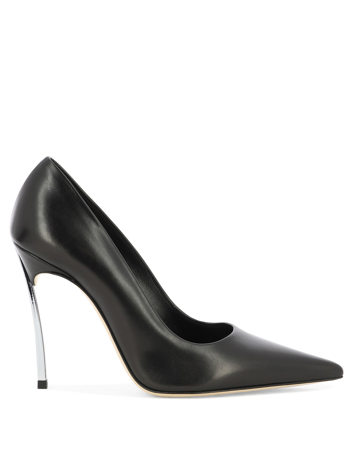 CASADEI Black PUMPS for Women - Pointed Toe Slip-On Shoes for FW23