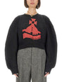 VIVIENNE WESTWOOD Regular Fit Orb Print Sweatshirt - Size S