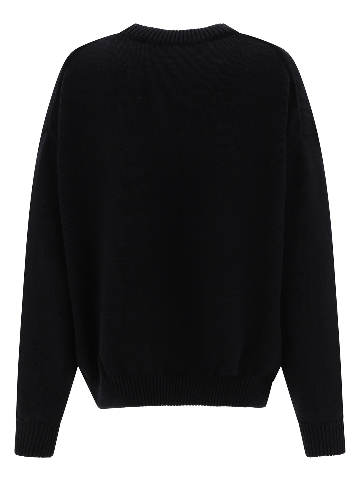 ALEXANDER WANG Classic Black Oversized Sweater for Women - FW23 Collection