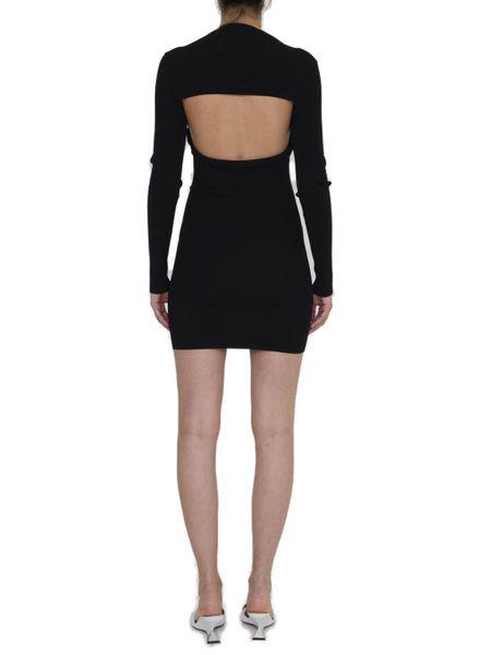 ALEXANDER WANG Chic Twin-Set Mini Dress with Cropped Cardigan