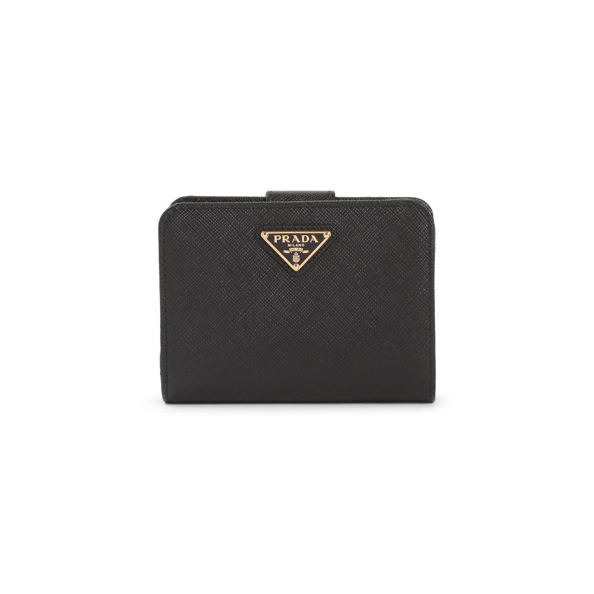 PRADA Mini Leather Wallet - 100% Calf Leather, 12cm x 8.5cm