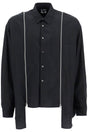 COMME DES GARÇONS SHIRT Functional Zip Black Lightweight Shirt - Size M