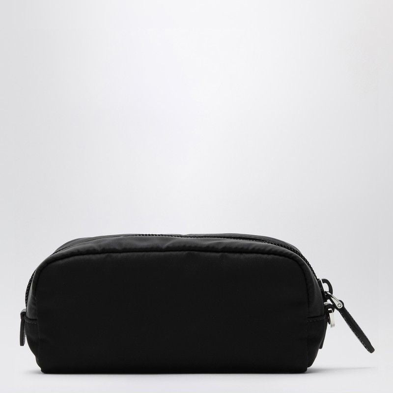 PRADA Mini Black Recycled Nylon Necessaire