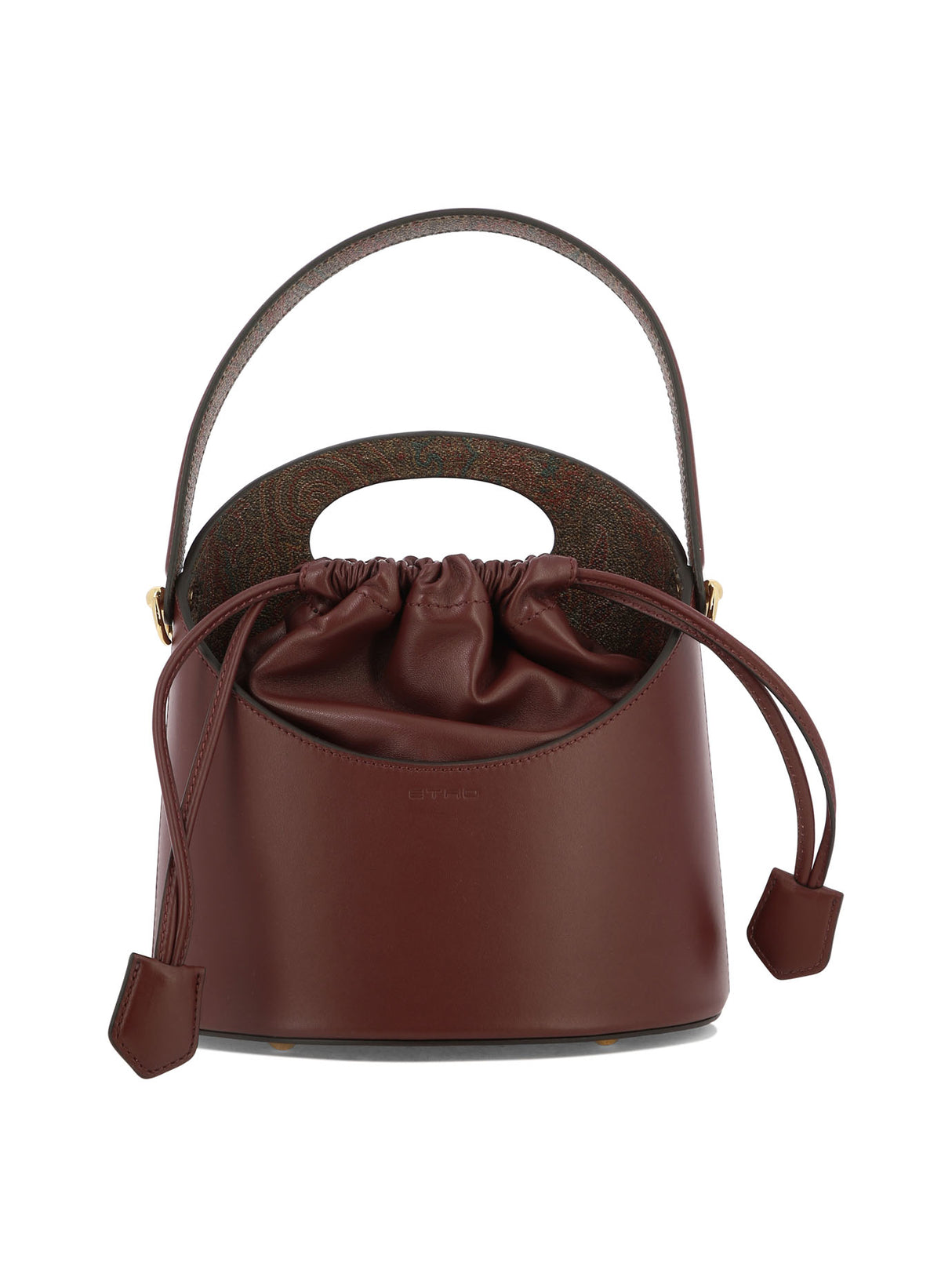 ETRO Bordeaux Adjustable Shoulder Bag - Fall/Winter 2023 Collection