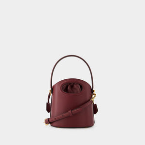 ETRO Elegant Burgundy Leather Crossbody Handbag for Women - FW23 Collection