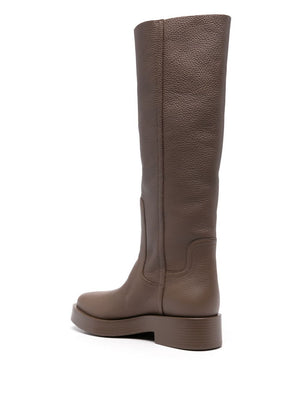 CASADEI Status Knee-High Leather Boots