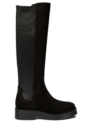 CASADEI BOOTS WITH SUEDE INSERTS